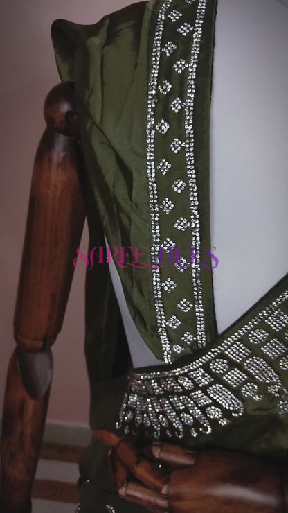 A color that marks new beginnings, perfect for haldi or sangeet.