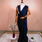 Tone to Tone Micro Stonework | Royal Blue | Partywear Saree | Full Work Saree | Shimmerwork.