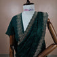 The Midnight Emerald: Embellished Party Wear Saree